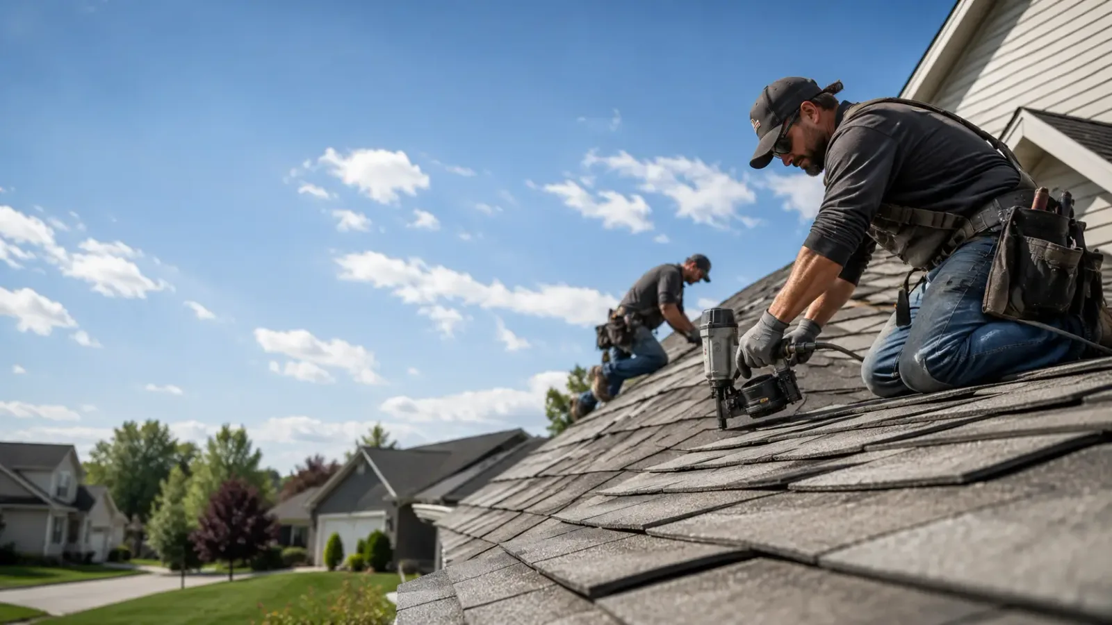 Storm Damage Roof Repair in Okay, OK near me
